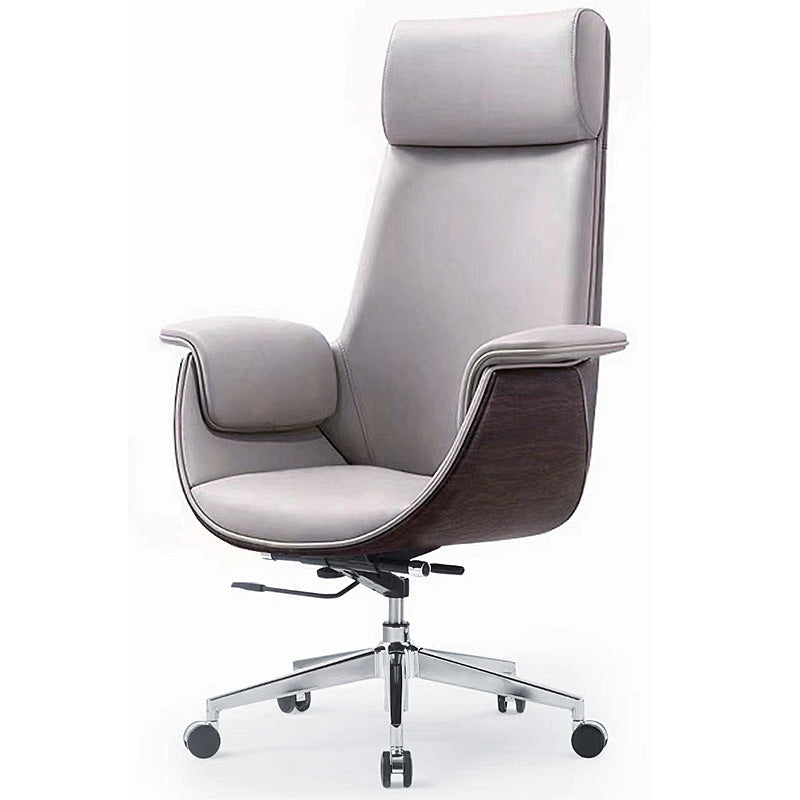 Boss Chair Office Chair Modern Leather Chair Simple Computer Chair Manager Study Household Swivel Chair Light Luxury Live Chair