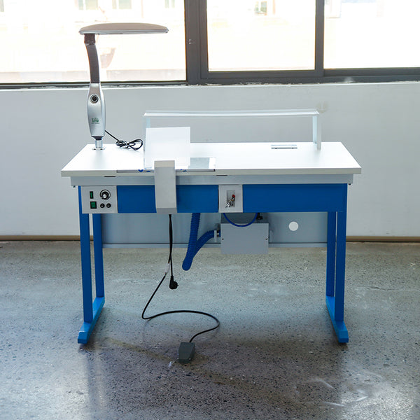 Dental technician table Dental technician table with vacuum cleaner Denture processing 1.2 meters Single double teaching table