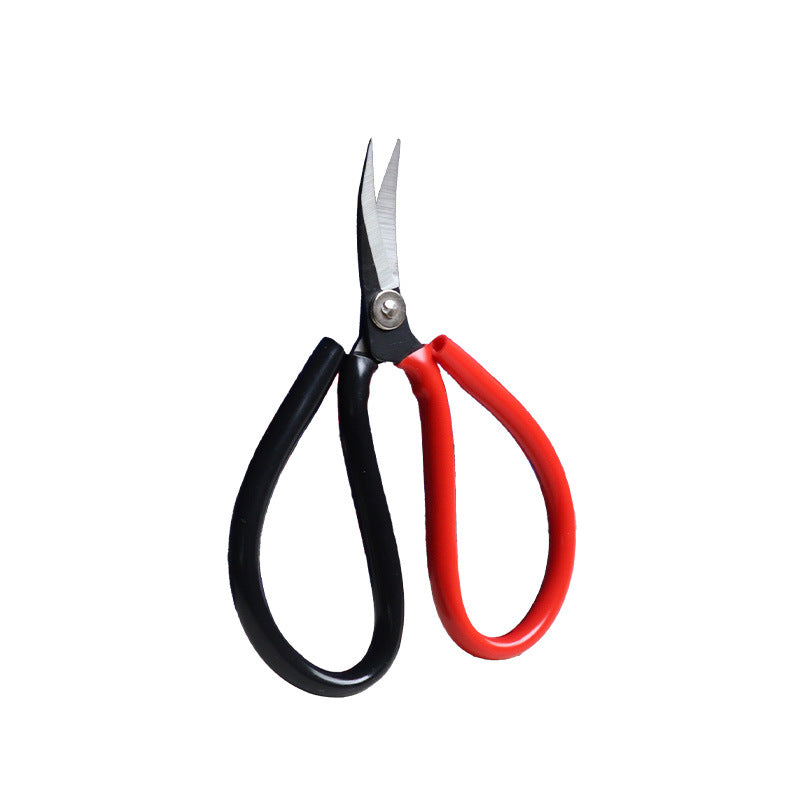 Juzhengsheng handmade elbow scissors special trimming sole leather scissors embroidery scissors