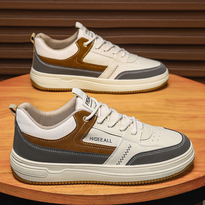 2025 men's new breathable shoes, trendy and durable men's casual sneakers, versatile athletic board shoes, streetwear footwear