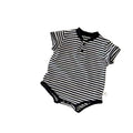 Baby onesies: cute short-sleeve rompers for newborns and infants - summer striped bodysuits for boys and girls