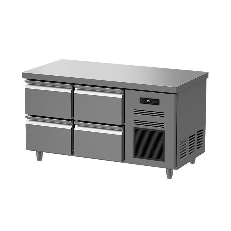 Walther drawer-type fresh-keeping cabinet commercial freezer kitchen stainless steel operating table refrigerator european style refrigerated workbench