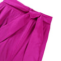 European and american chic elegant slimming midi skirt - versatile party & gathering bow-tie fishtail skirt