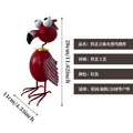 creative flamingo ornaments, handicrafts, metal iron art, home hanging decorations, balcony garden, courtyard, lawn decoration