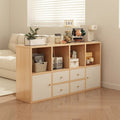Bookshelf kindergarten reading rack multifunctional simple storage cabinet living room storage cabinet for home floor-standing storage rack