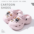 2025new arrivalthick sole goddess nightclub high heels clogs summerheight increaser toe beach sandals women's slippers