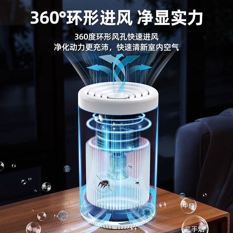 2025 new pet air purifier: kills bacteria, removes pet dander, eliminates allergens, neutralizes odors, eliminates formaldehyde, and removes secondhand smoke