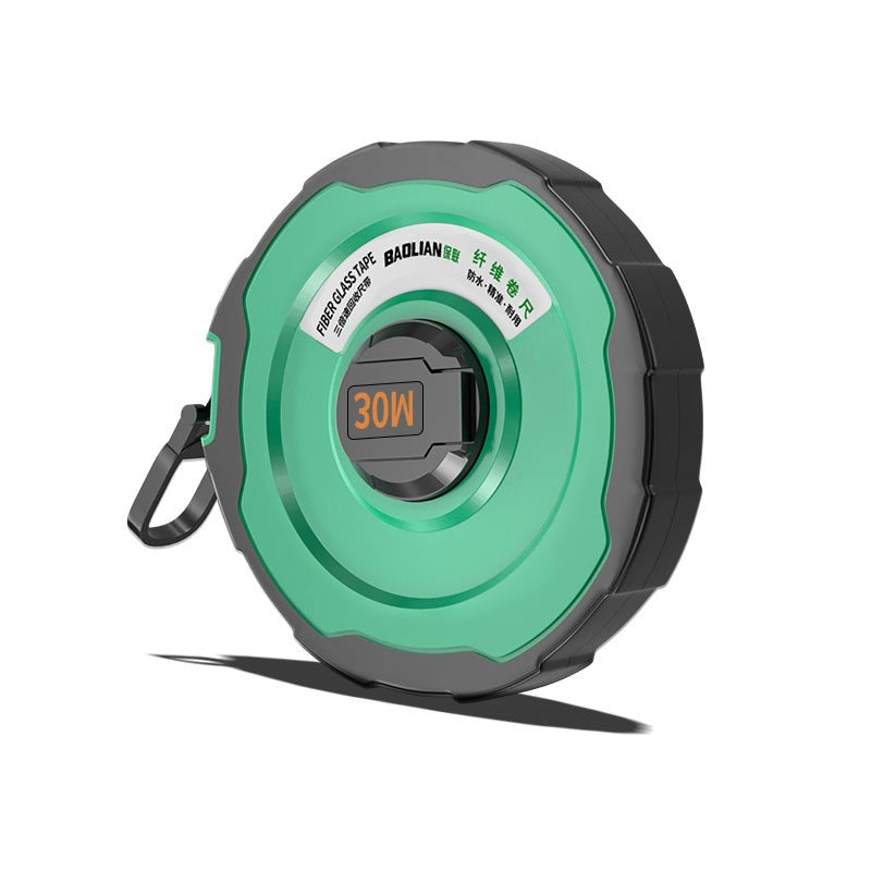 Baolian rubber-coated measuring tape 50m / 30m / 20m double-sided scale soft measuring tape engineering measuring tape soft measuring tape telescopic