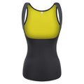 Hot shaper european and american women's neoprene workout sweat tank top - yoga, fitness, tummy control, and shaping