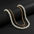 Luxury chic heart pendant necklace - trendy, influencer-approved, elegant crown design, versatile choker necklace for women - new for 2025