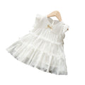 Girls'  new summer collection: stylish princess dress for baby girls, fluffy tutu skirt, toddler and little girl dress, lightweight infant dress