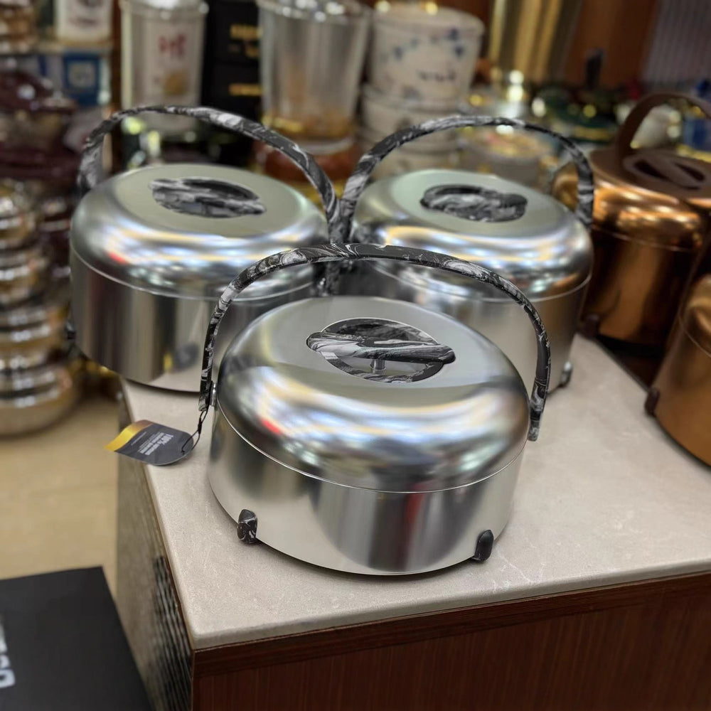 Exportnew arrivalhot selling handle double layer insulation box 3l-4l-5l factory direct sales insulation tableware foodwarmer