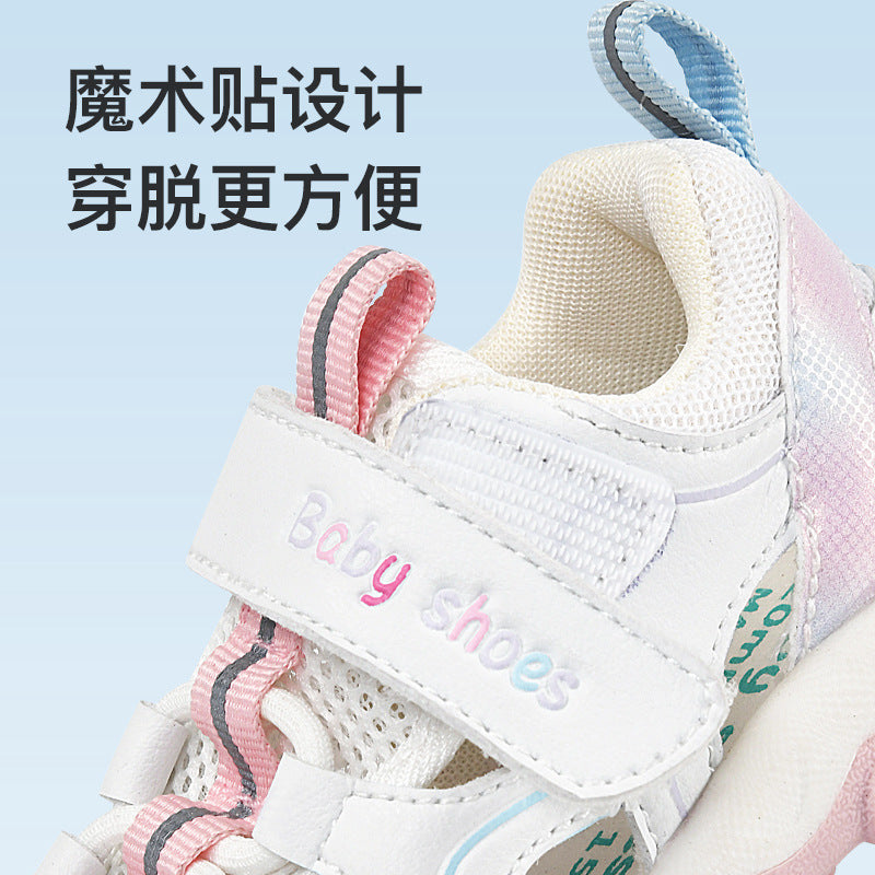 Toddler shoes for boys, summer sandals, infant soft-soled functional cartoon shoes, baby shoes for ages 1-3, children's shoes
