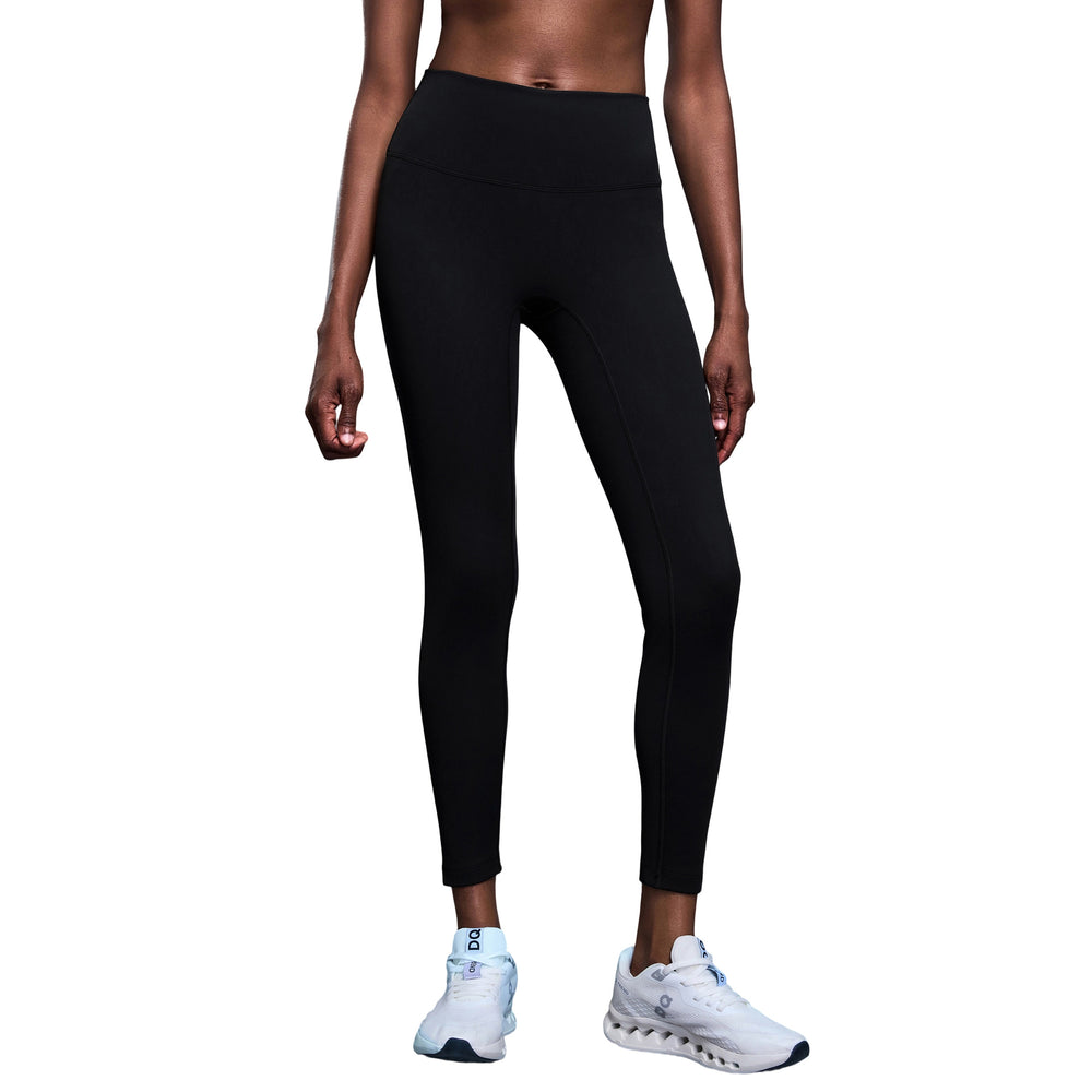 Women's fall/winter outdoor cycling fitness pants - fleece lined, warm, tight-fitting, ankle-length, high-waisted, butt-lifting yoga pants d19108-3