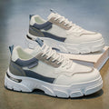 Workwear sneakers men's 2026new arrivalspring mesh breathable mencasual shoes men's thick soleboots men's shoes