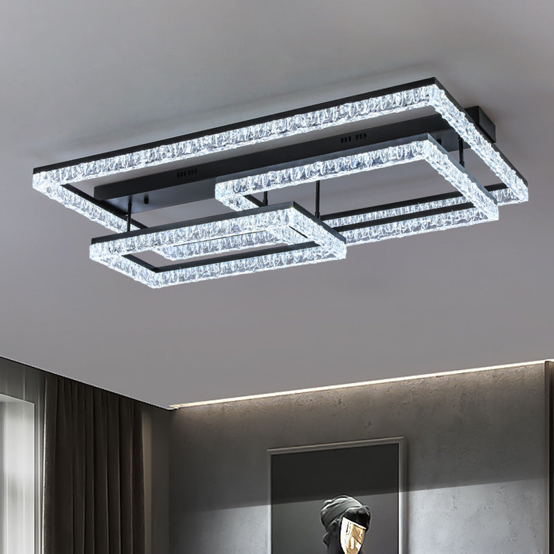 [Strict Selection] 2025 New Light Luxury Hall Main Lighting Modern Simple Atmosphere Advanced Sensing LED Ceiling Light