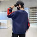 Boys' long-sleeve crew neck t-shirt - new spring/autumn  collection - stylish, casual base layer/sweatshirt for mid-to-large children - korean style