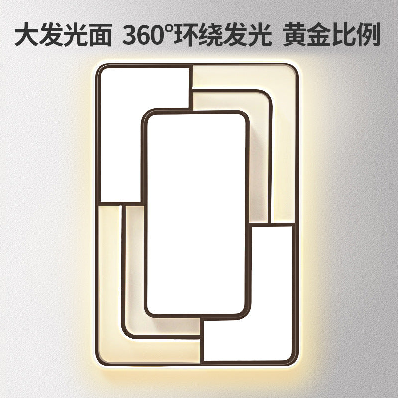 Living room light modern simple ceiling light atmospheric main light led super bright Guangdong Zhongshan lighting whole house package combination