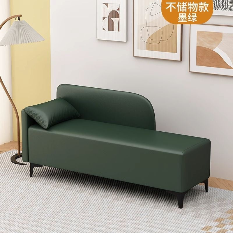 Imperial concubine bench - multi-functional storage ottoman for home use - adult seating - rectangular sofa bench for bedroom
