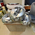 3pcs egg-shaped high-end thermal insulation box 4l-5l-6l zka400 500 600
