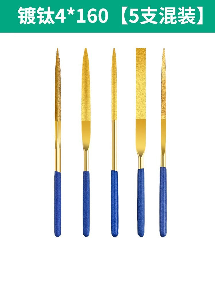 Diamond file, titanium plated file, assorted file, alloy file, metal jade grinding tool suit