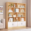 Modern minimalist floor-standing storage rack, wall-mounted certificate cabinet for living room/home use, office file cabinet, simple bookshelf