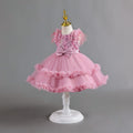 New arrivalin stockkids dress tutu cake princess dress baby girl first birthday dress baby dress