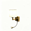 Accessible luxury fabric wall lamp cross-border hotel bedside reading lamp soft tube adjustable spotlight bedroom corridor indoor wall lamp