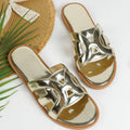 Summer slippers women's internet celebrity new korean style casual non-slipeasiest for match flats one-line slippers fashion sandals women's outwear