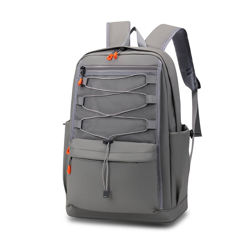 New middle and high school student schoolbag large capacity backpack men's Oxford cloth waterproof travel backpack lightweight backpack