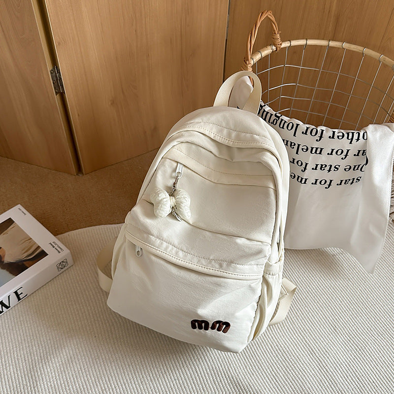 Kids' backpack - lightweight, minimalist design for girls, perfect for outdoor travel. large capacity, japanese style, cute and sweet backpack for middle school
