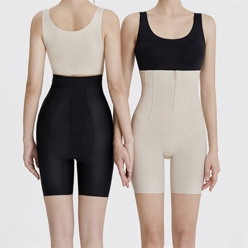 High-waisted seamless tummy control shaping leggings - women's slimming & body shaping pants
