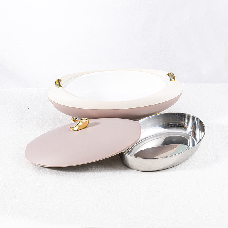 Hot-selling insulated food containers for international trade, perfect for africa, europe, south america, north america, and the middle east. classic stainless steel packaging available in 3l, 4l, 5l, and 6l sizes