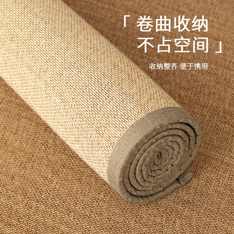 Summer bamboo mat floor mat sleeping pad handy gadget sleeping mat mat for home student dormitory carpet mattress tatami