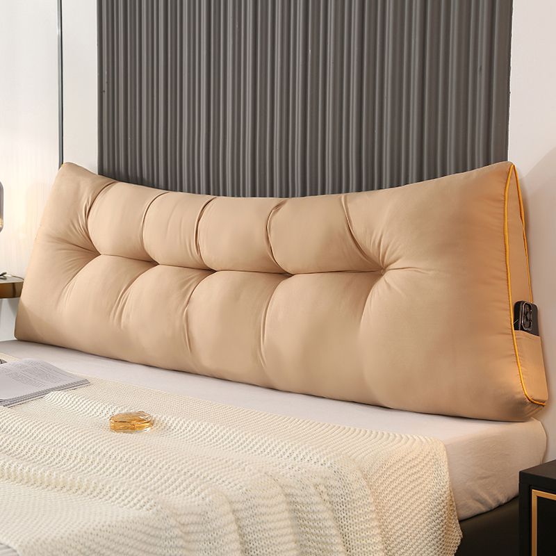 Bed head cushion soft tatami bed long pillow waist protector bed back cushion bedside table large back triangle bedroom