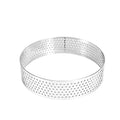 stainless steel round mousse ring punching tower ring baking utensils cheese tart ring creative cake mold