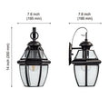 Outdoor wall light waterproof gate balcony garden home courtyard aisle villa exterior wall lamp b&b french pillar light