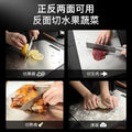316 stainless steel cutting board antibacterial 304 cutting board large anti-mildew chopping board for home thickened kitchen chopping board rolling board