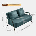 Sofa living room nordic new arrivalcasual modern single double fabric sofa apartment rental small apartment sofa