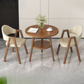 Negotiation table reception casual table and chair combination coffee milk tea shop back chair for home small apartment balcony round table