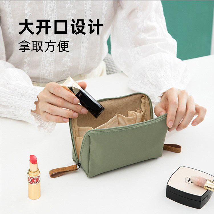 Premium mini cosmetic bag ins waterproof toiletries and skin care products outdoor travel cute portable storage bag