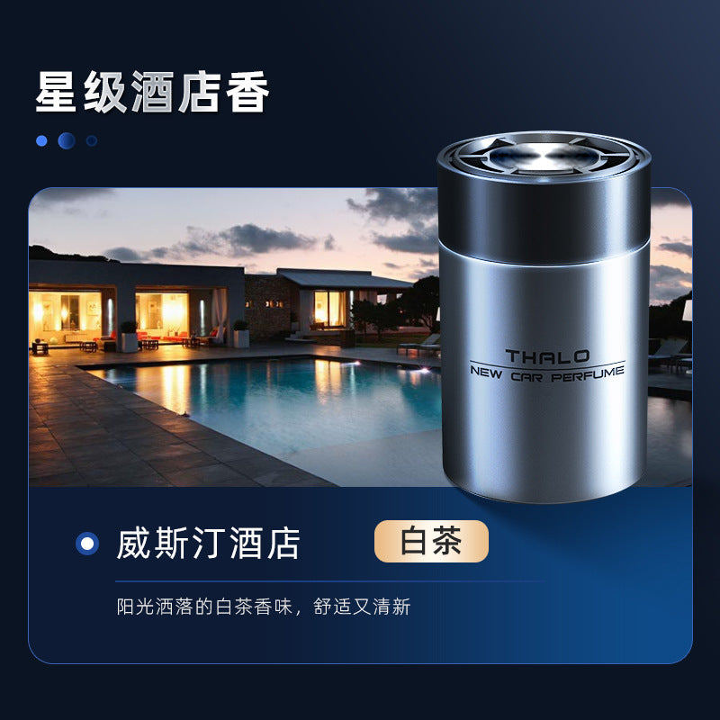 Ins car air freshener - premium solid car fragrance for men - long-lasting scented car aroma diffuser