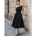 new cross-border women's spring off-the-shoulder maxi dress - summer long dress