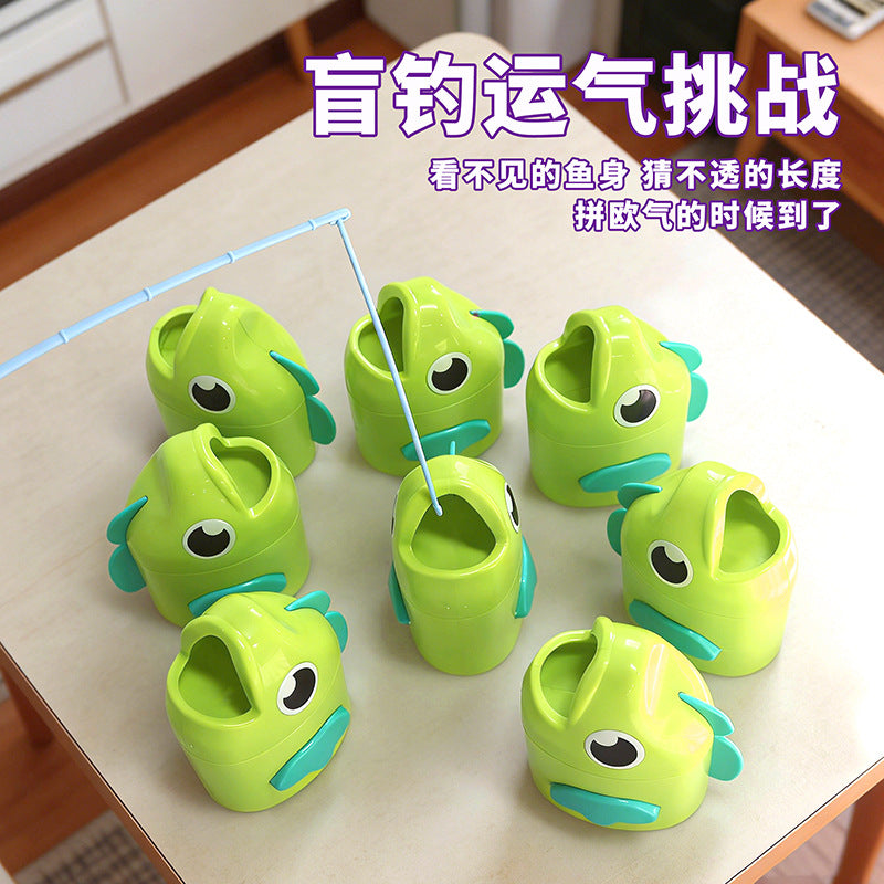Hook fishing toy board game interactive game children's toy early education puzzle baby 3 boys and girls new year gift