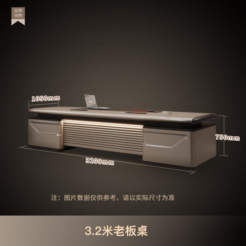 Saint li accessible luxury boss president manager supervisor desk executive desk casual modern thickened paint office desk chair