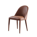 Modern minimalist dining chair for home use - stylish, light luxury design for hotels, restaurants, private dining rooms, dining tables, casual cafes, and backrest chairs