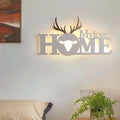 Nordic style modern minimalist led decorative wall lamp - kids' room bedside wall sconce - wall-mounted letter wall light