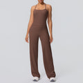 High-waisted, butt-lifting, cloud-soft, quick-drying yoga set featuring a sexy camisole and racerback design. perfect for outdoor activities, casual wear, running, and fitness