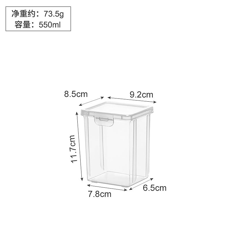 Desktop storage box Multifunctional sundries Dust-proof portable Kung Fu teacup Tea set Storage box Transparent storage box