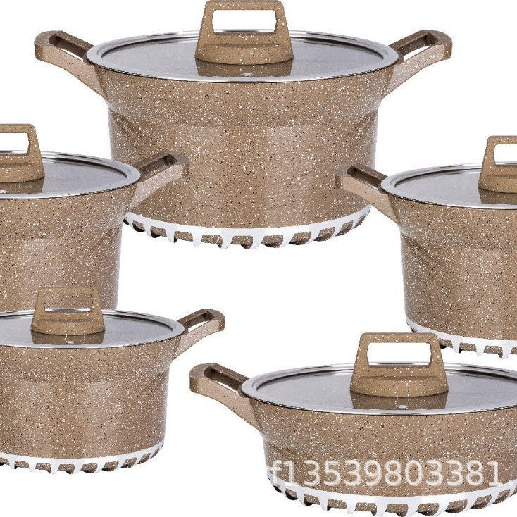 10pcs suit soup pot rongfa